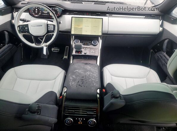 SAL1L9FU7PA154471 2023 LAND ROVER RANGE Черный Вид салона спереди