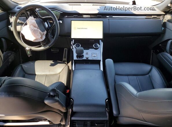 SAL1L9FU9PA108723 2023 LAND ROVER RANGE Black წინა პანელის ხედი