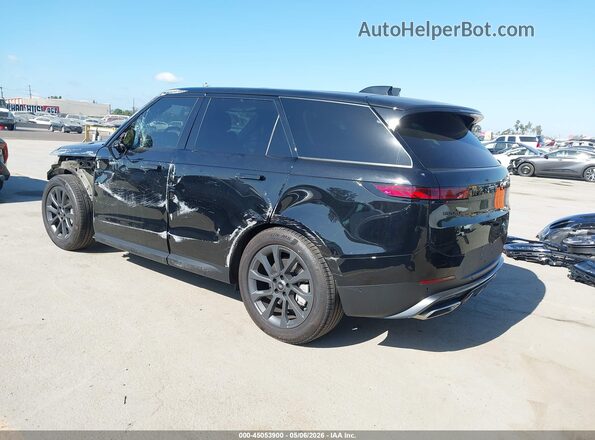 SAL1P9EU7SA468314 2025 LAND ROVER RANGE ROVER SPORT Черный Задняя левая четверть