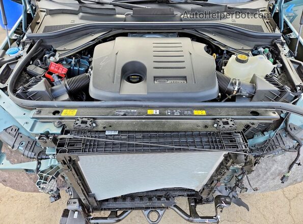 SAL1P9EU7TA623607 2026 LAND ROVER RANGE Green Engine compartment view