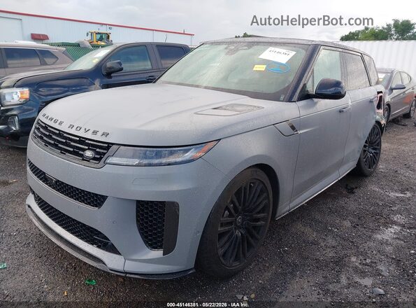 SAL1Z9F95SA447823 2025 LAND ROVER RANGE ROVER SPORT Gray წინა მარცხენა ხედი სამი მეოთხედიდან