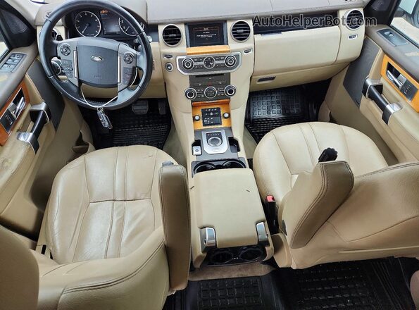 SALAG2V60GA792897 2016 LAND ROVER LR4 Белый Вид панели приборов