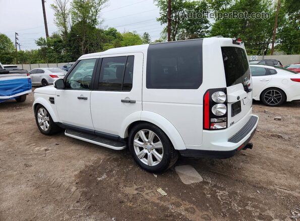SALAG2V60GA792897 2016 LAND ROVER LR4 Белый Задняя левая четверть