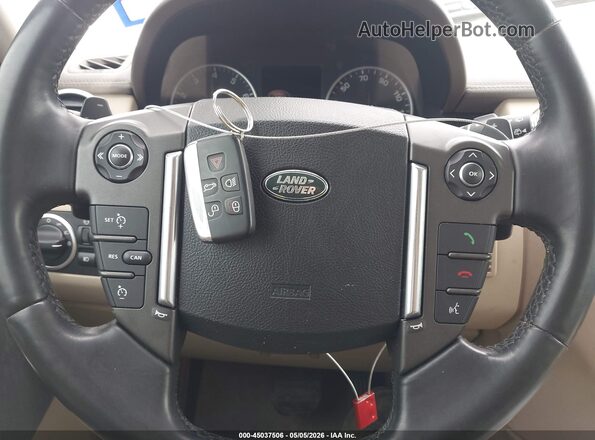 SALAG2V62GA792755 2016 LAND ROVER LR4 Белый Вид панели приборов