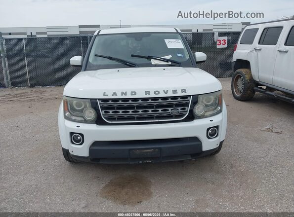 SALAG2V62GA792755 2016 LAND ROVER LR4 Белый Вид щитка приборов