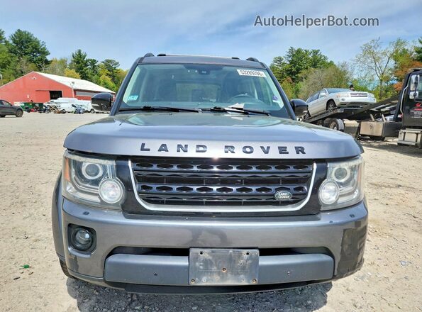 SALAG2V62GA793422 2016 LAND ROVER LR4 Gray Vista frontal