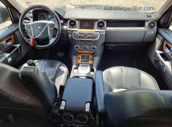 SALAG2V62GA793422 2016 LAND ROVER LR4 Gray Vista del salpicadero