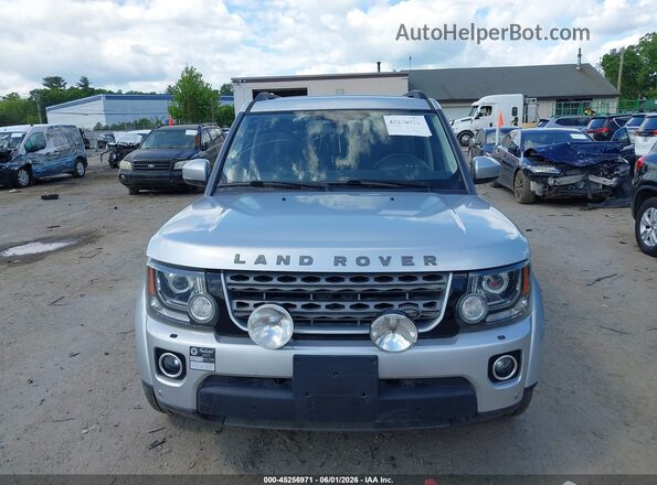 SALAG2V67GA810005 2016 LAND ROVER LR4 Silver Вид спереду