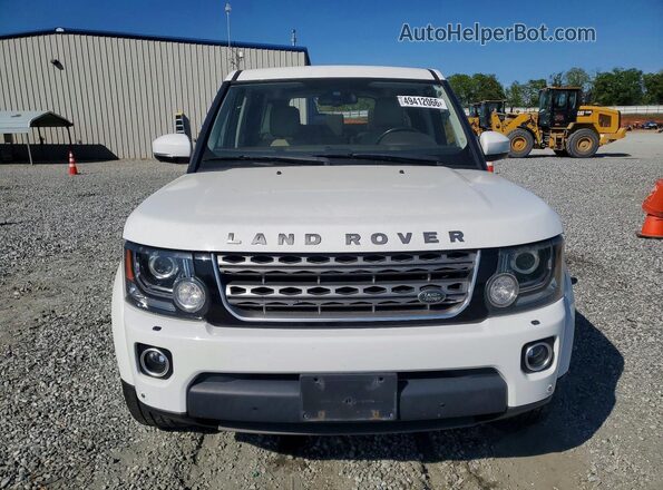 SALAG2V67GA818248 2016 LAND ROVER LR4 White 