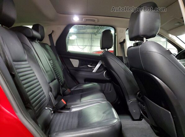 SALCJ2FX0LH871277 2020 LAND ROVER DISCOVERY Red Rear interior view