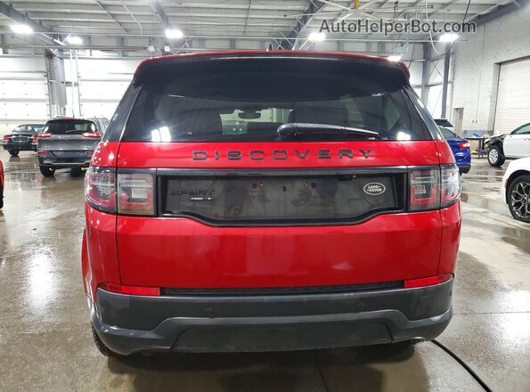 SALCJ2FX0LH871277 2020 LAND ROVER DISCOVERY Red Rear view