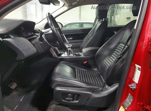 SALCJ2FX0LH871277 2020 LAND ROVER DISCOVERY Red Front interior view