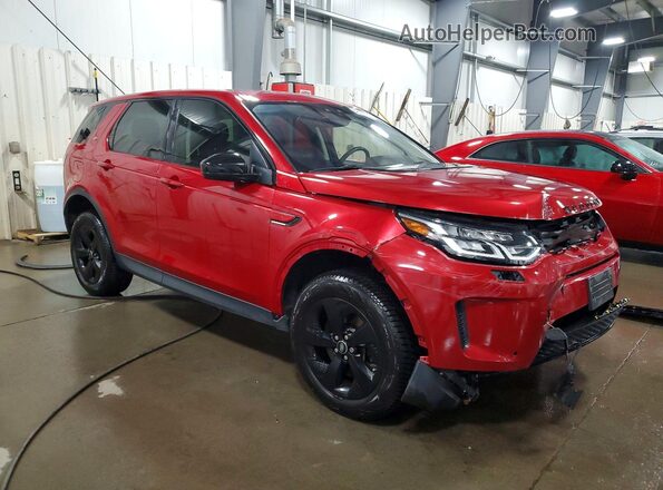 SALCJ2FX0LH871277 2020 LAND ROVER DISCOVERY Red Front right