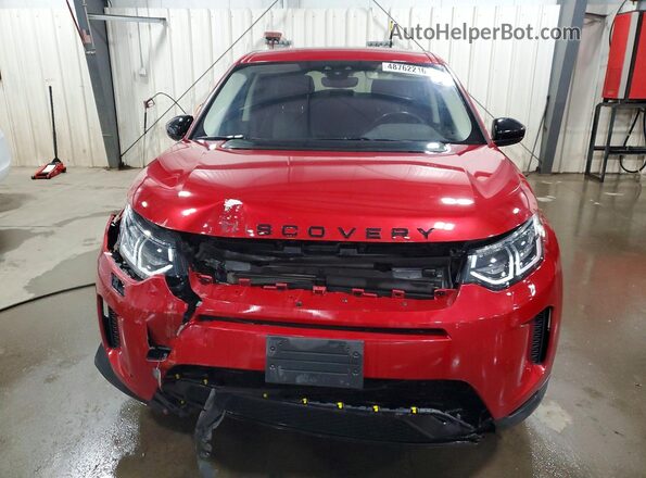 SALCJ2FX0LH871277 2020 LAND ROVER DISCOVERY Red Front view