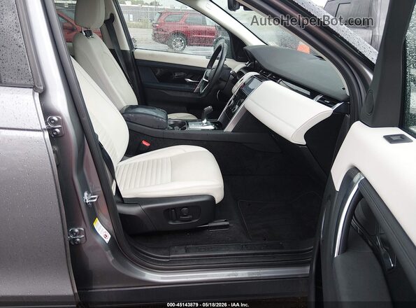 SALCJ2FX1PH324329 2023 LAND ROVER DISCOVERY SPORT Gray Widok wnętrza z przodu