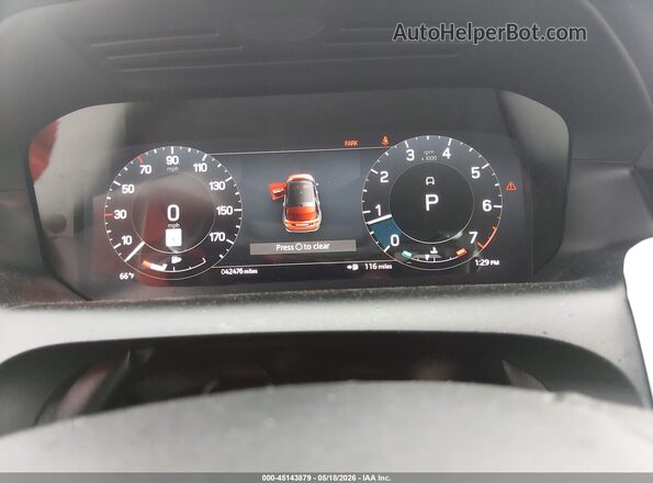 SALCJ2FX1PH324329 2023 LAND ROVER DISCOVERY SPORT Gray Widok tylnych siedzeń