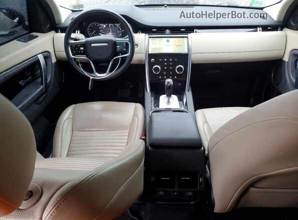 SALCJ2FX3MH883926 2021 LAND ROVER DISCOVERY White Вид панелі приладів