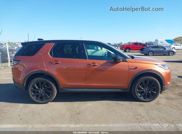 SALCJ2FX5MH890134 2021 LAND ROVER DISCOVERY SPORT Orange Սալոնի հետևի տեսք
