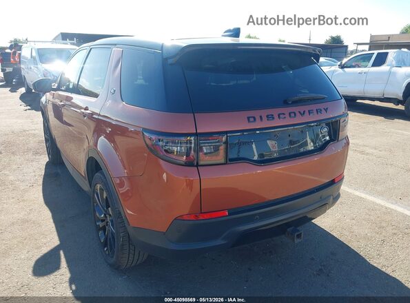 SALCJ2FX5MH890134 2021 LAND ROVER DISCOVERY SPORT Orange Հետևի ձախ