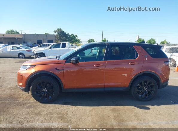 SALCJ2FX5MH890134 2021 LAND ROVER DISCOVERY SPORT Orange Սալոնի 360 աստիճան տեսք