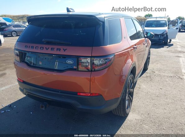 SALCJ2FX5MH890134 2021 LAND ROVER DISCOVERY SPORT Orange Հետևի աջ