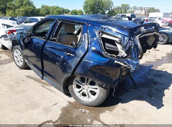 SALCJ2FX9LH834759 2020 LAND ROVER DISCOVERY SPORT Dark Blue Задня ліва чверть