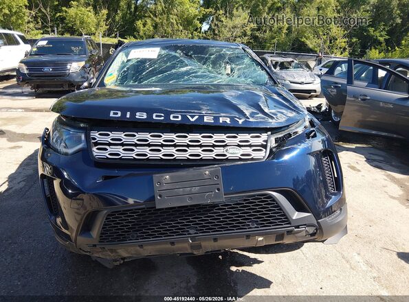 SALCJ2FX9LH834759 2020 LAND ROVER DISCOVERY SPORT Dark Blue Вид задньої частини салону