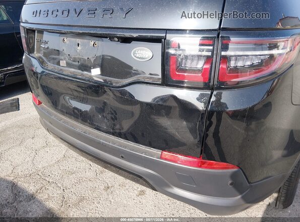 SALCJ2FX9LH838262 2020 LAND ROVER DISCOVERY SPORT Black Widok z przodu