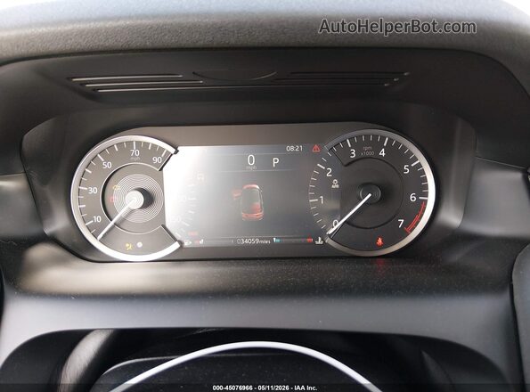 SALCJ2FX9LH838262 2020 LAND ROVER DISCOVERY SPORT Black Widok tylnych siedzeń