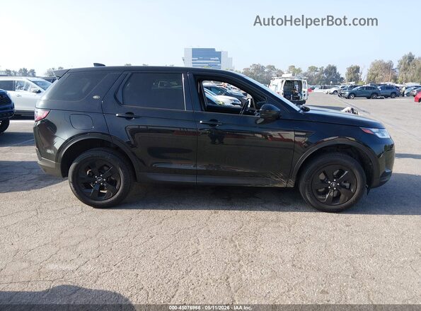 SALCJ2FX9LH838262 2020 LAND ROVER DISCOVERY SPORT Black Widok wnętrza z tyłu