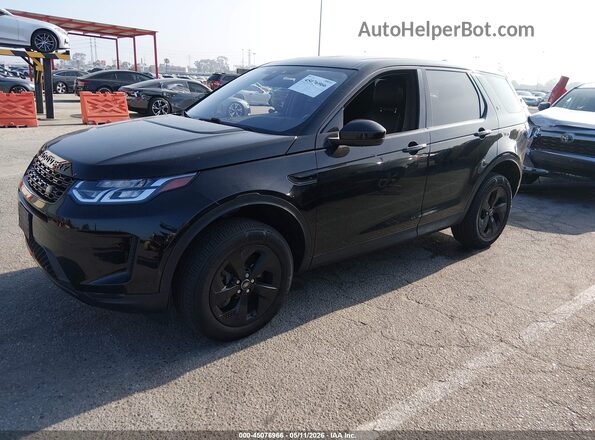 SALCJ2FX9LH838262 2020 LAND ROVER DISCOVERY SPORT Black Przód lewy