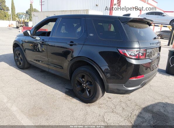 SALCJ2FX9LH838262 2020 LAND ROVER DISCOVERY SPORT Black Tył lewy