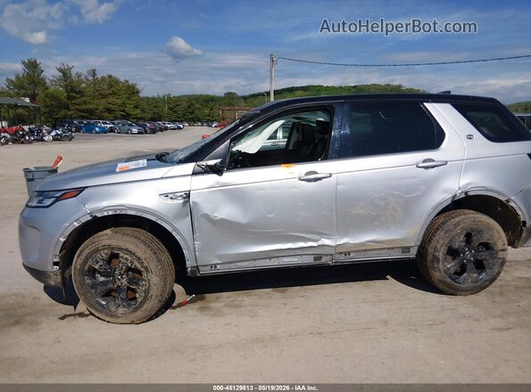 SALCJ2FXXLH856592 2020 LAND ROVER DISCOVERY SPORT Silver წინა ხედი