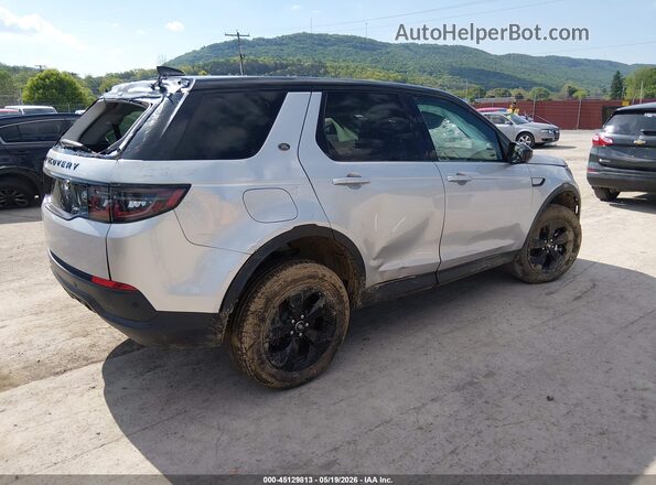 SALCJ2FXXLH856592 2020 LAND ROVER DISCOVERY SPORT Silver უკანა მარჯვენა