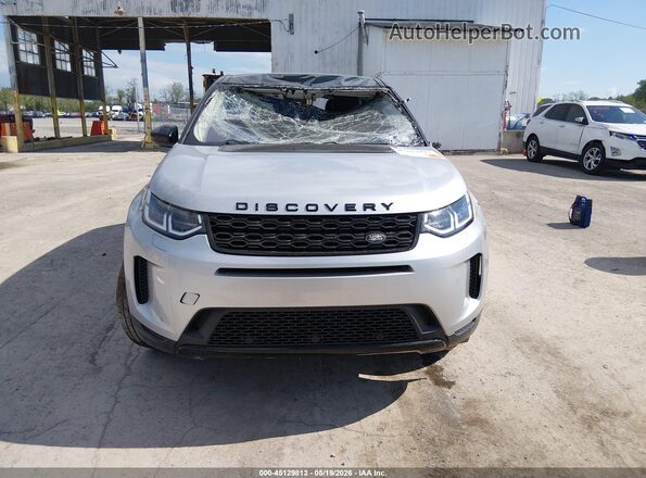 SALCJ2FXXLH856592 2020 LAND ROVER DISCOVERY SPORT Silver ხელსაწყოთა პანელის ხედი