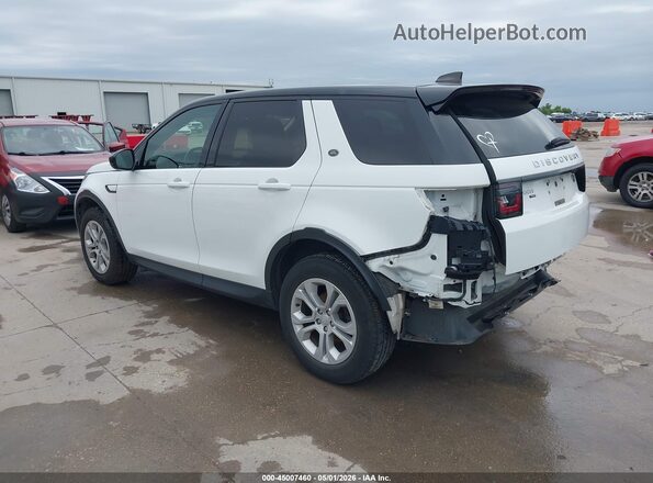 SALCK2FX7LH835048 2020 LAND ROVER DISCOVERY SPORT White Trasero izquierdo