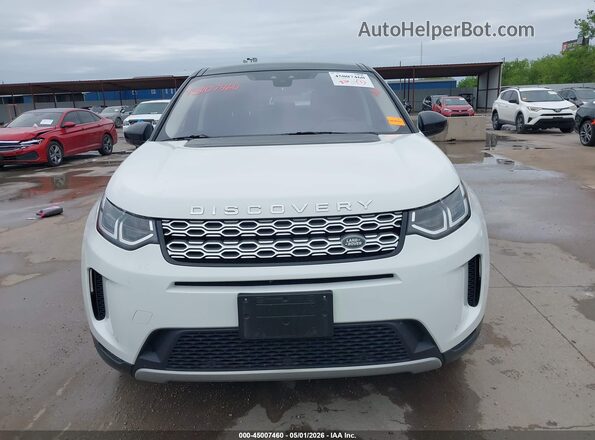 SALCK2FX7LH835048 2020 LAND ROVER DISCOVERY SPORT White Vista interior trasera