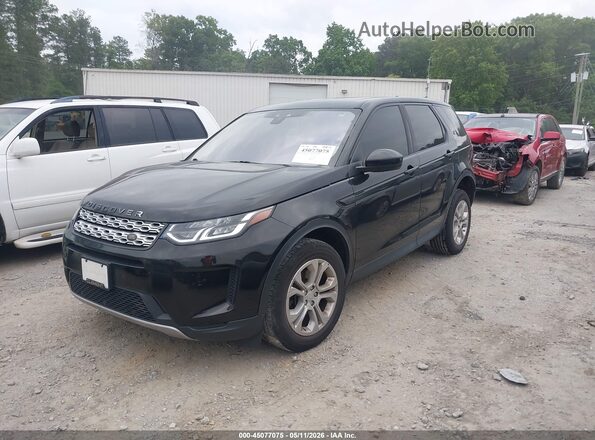 SALCK2FXXLH849316 2020 LAND ROVER DISCOVERY SPORT Black Przód lewy