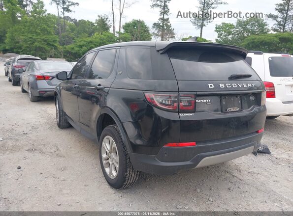 SALCK2FXXLH849316 2020 LAND ROVER DISCOVERY SPORT Black Tył lewy