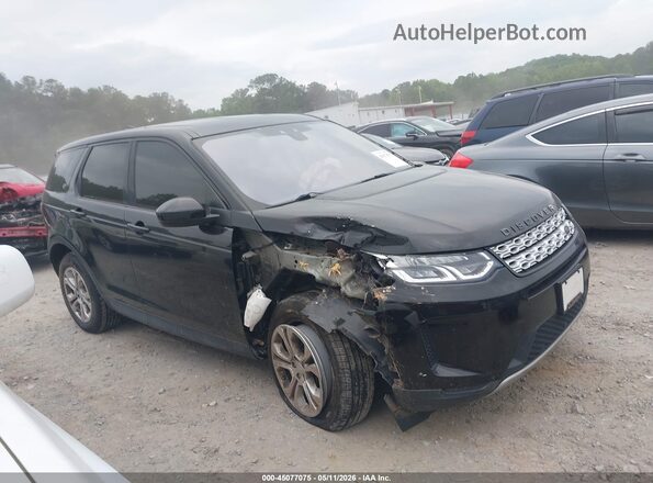 SALCK2FXXLH849316 2020 LAND ROVER DISCOVERY SPORT Black Widok zestawu wskaźników