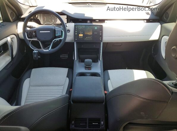 SALCL2FX2SH360467 2025 LAND ROVER DISCOVERY Black Dashboard view