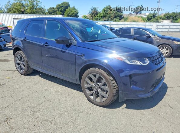 SALCL2FX7NH909245 2022 LAND ROVER DISCOVERY Blue წინა მარჯვენა
