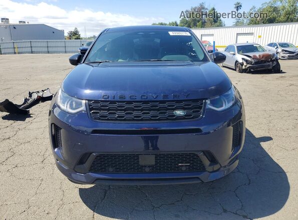 SALCL2FX7NH909245 2022 LAND ROVER DISCOVERY Blue წინა ხედი