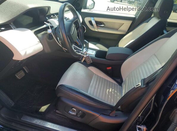 SALCL2FX7NH909245 2022 LAND ROVER DISCOVERY Blue წინა სალონის ხედი