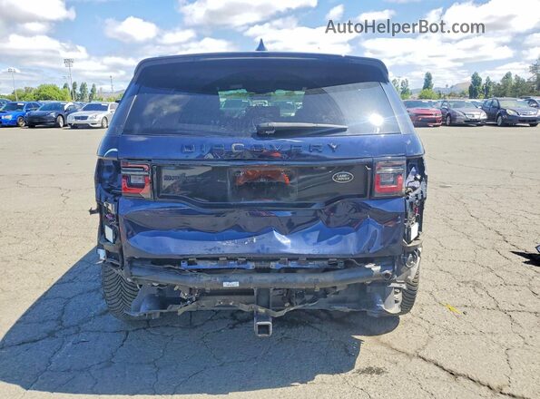 SALCL2FX7NH909245 2022 LAND ROVER DISCOVERY Blue უკანა ხედი