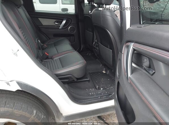 SALCL2FX9NH908341 2022 LAND ROVER DISCOVERY SPORT White Widok naklejki z numerem VIN