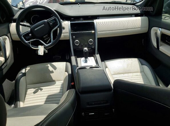 SALCL2FXXPH335775 2023 LAND ROVER DISCOVERY Blue Dashboard view