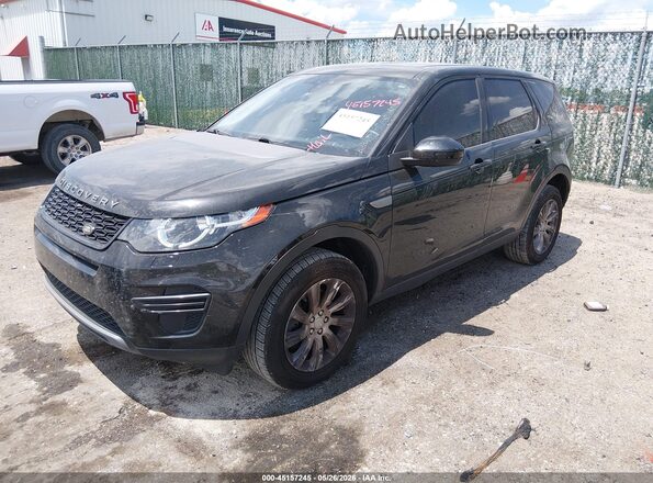 SALCP2BG0GH594348 2016 LAND ROVER DISCOVERY SPORT Black წინა მარცხენა ხედი სამი მეოთხედიდან