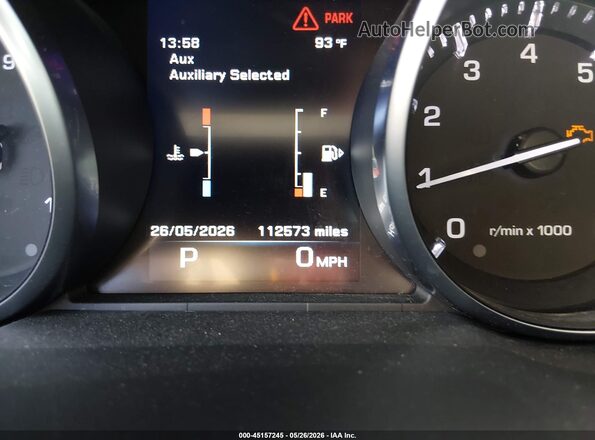 SALCP2BG0GH594348 2016 LAND ROVER DISCOVERY SPORT Black ხელსაწყოთა პანელის ხედი