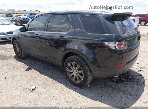 SALCP2BG0GH594348 2016 LAND ROVER DISCOVERY SPORT Black უკანა მარცხენა